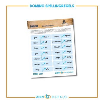 Domino alle spellingregels